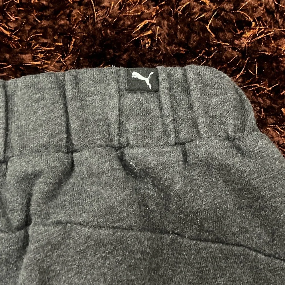 Puma Gray Heather Jogger Pants - Picture 5 of 5